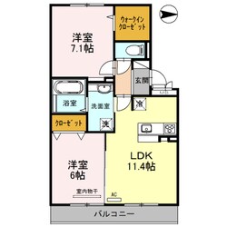 ブランシュの物件間取画像